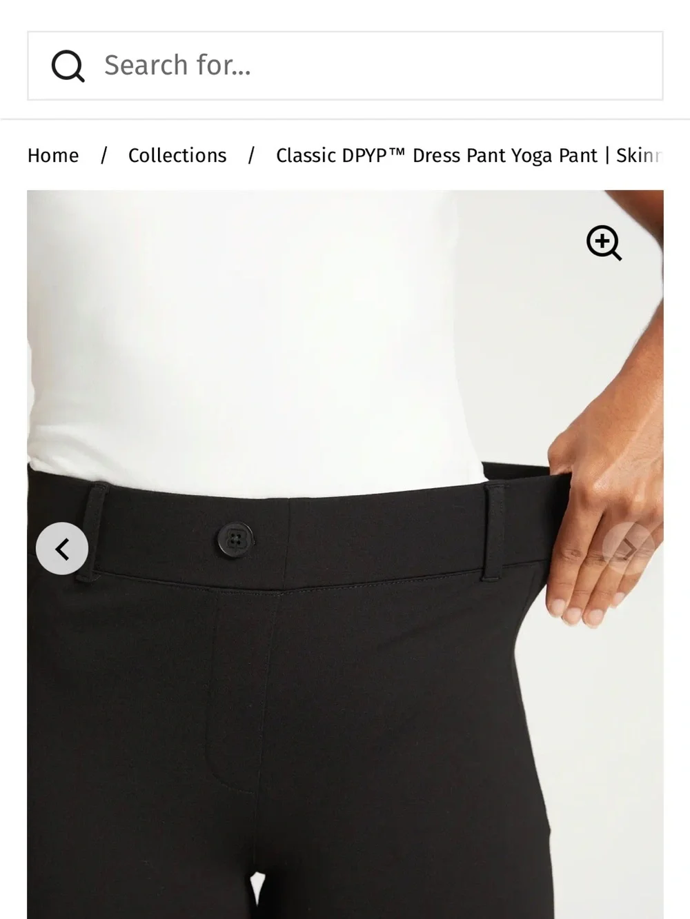 Betabrand Classic  skinny leg Dress Pant Yoga Pant - new in package 27” inseam
